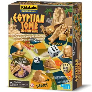 4M Kidzlabs Gamemaker / Egyptian Tomb Dig & Play Game