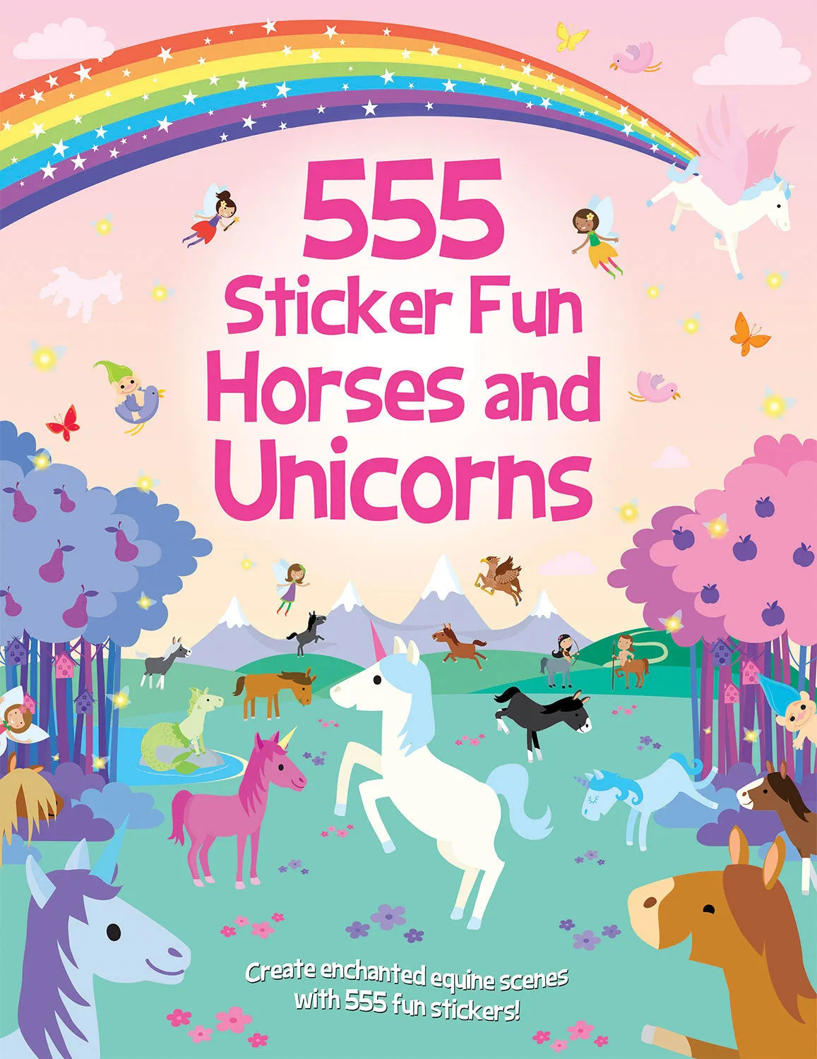 555 Sticker Fun Horses And Unicorns Activity Book