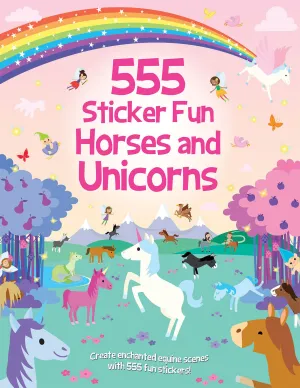 555 Sticker Fun Horses And Unicorns Activity Book