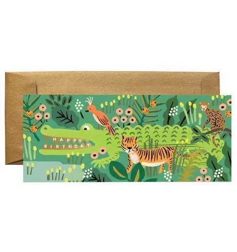 Alligator Birthday Card