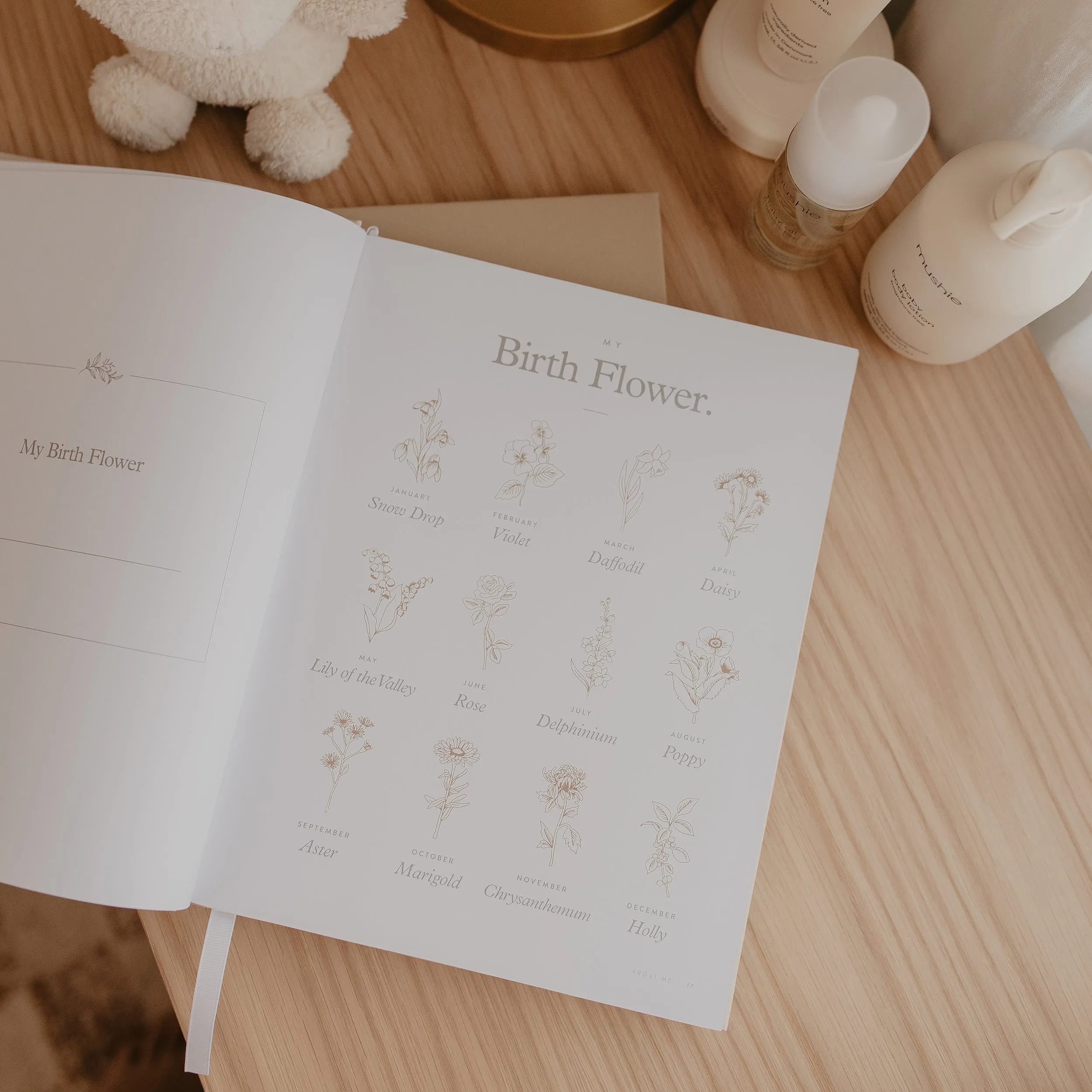 Baby Book ROSE