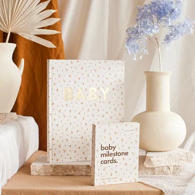 Baby Milestone Cards BRODERIE