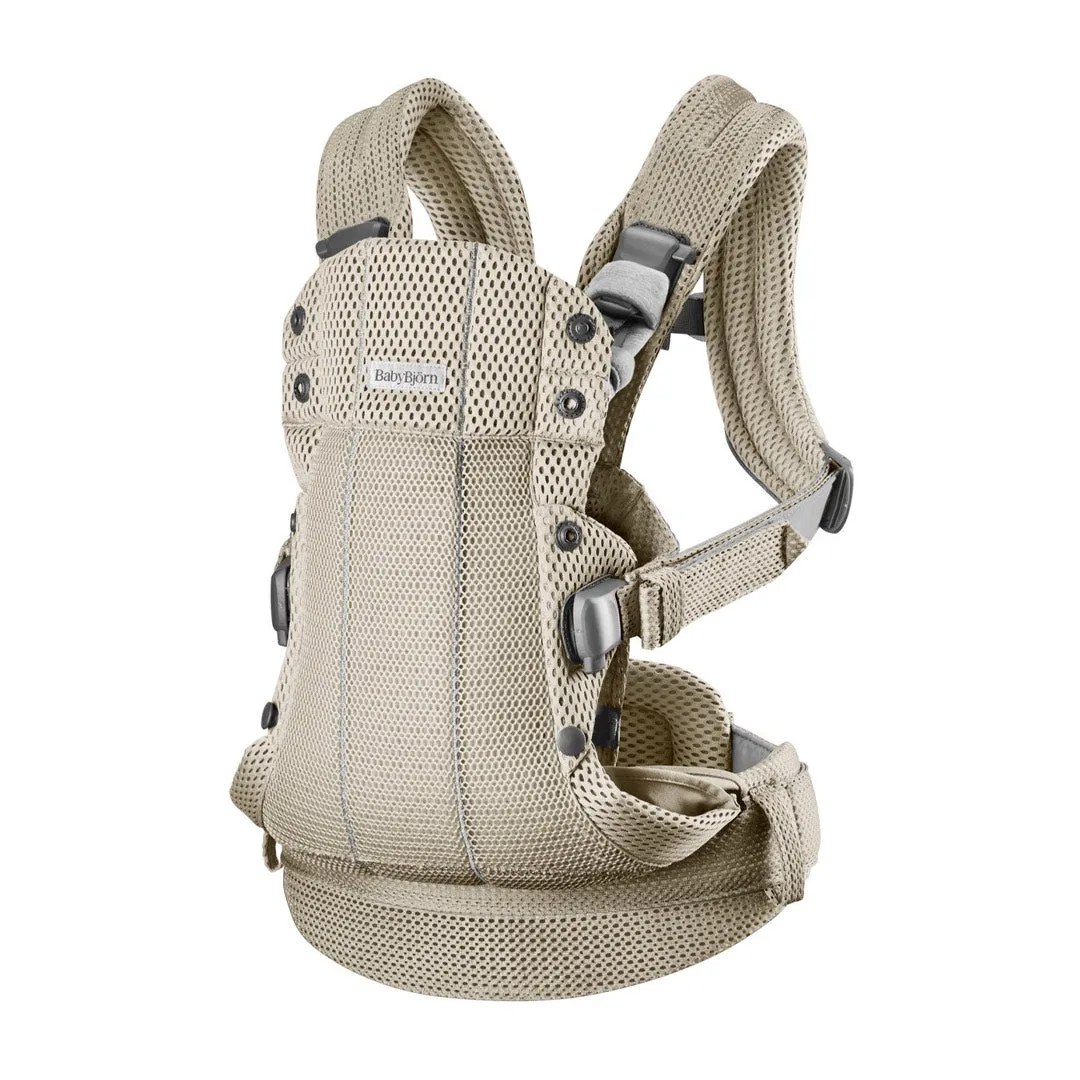 BabyBjorn Harmony 3D Mesh - Grey Beige