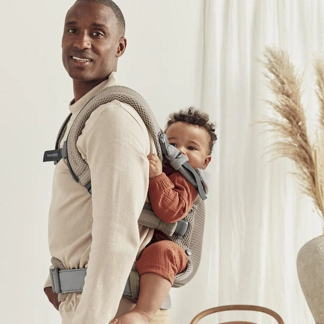 BabyBjorn Harmony 3D Mesh - Grey Beige