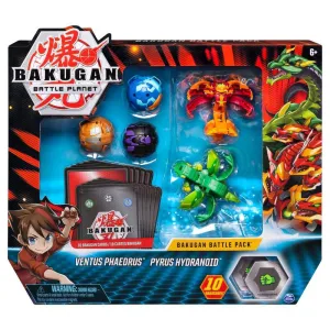 Bakugan Battle Pack Ventus Phaedrus Pyrus Hydranoid