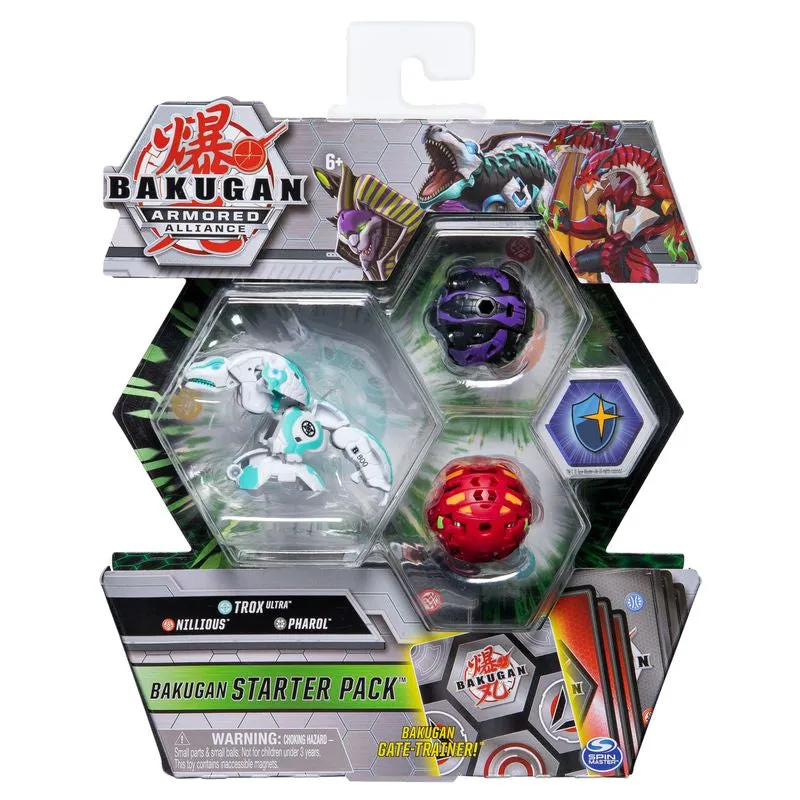 Bakugan Starter Pack Series 2 Trox/Nillious/Pharol