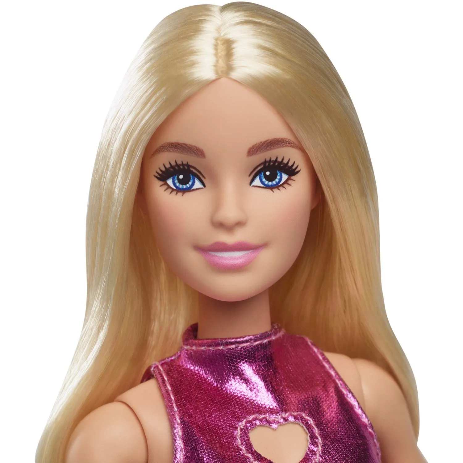 Barbie® Fashionista Doll Pink Dress Heart Cutout