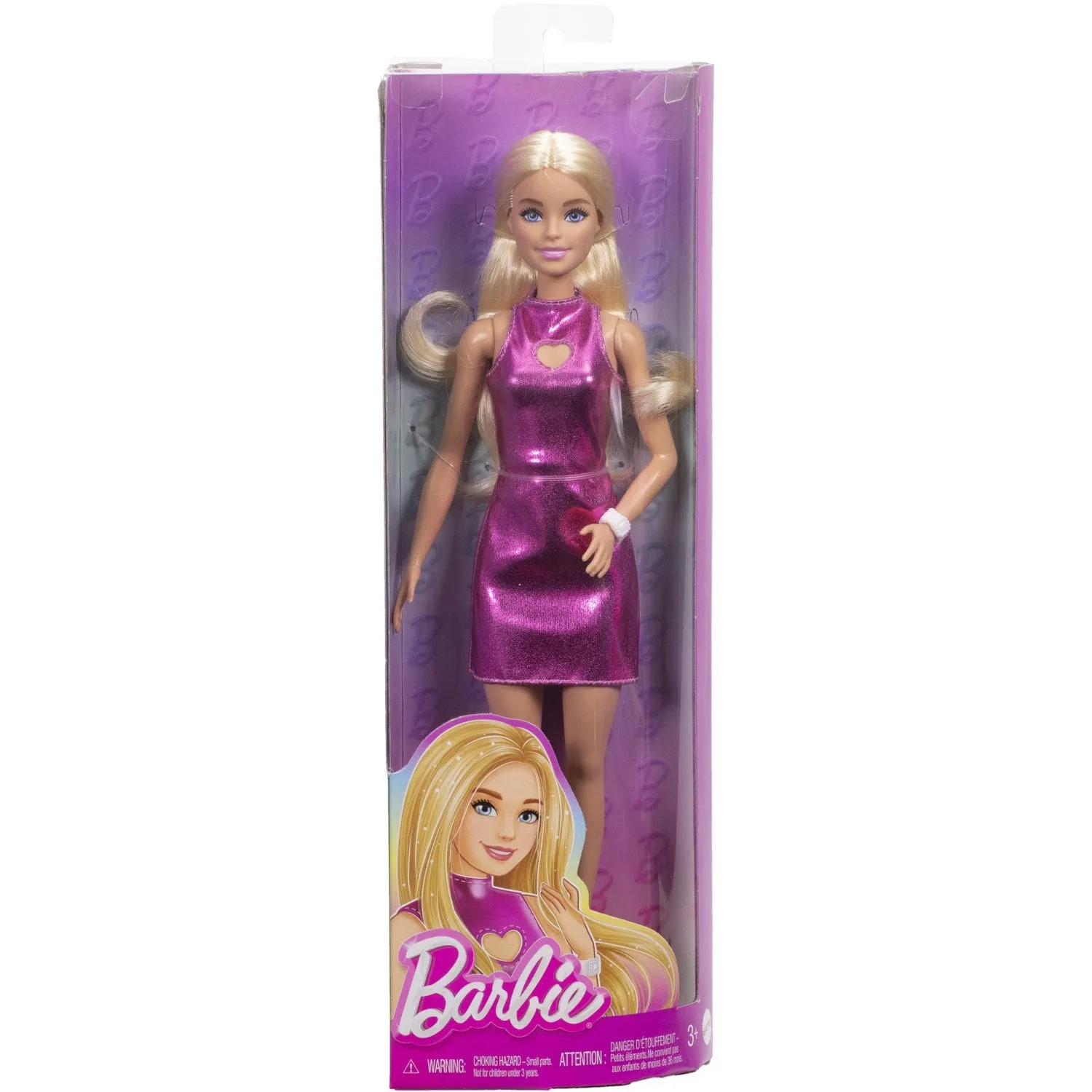 Barbie® Fashionista Doll Pink Dress Heart Cutout