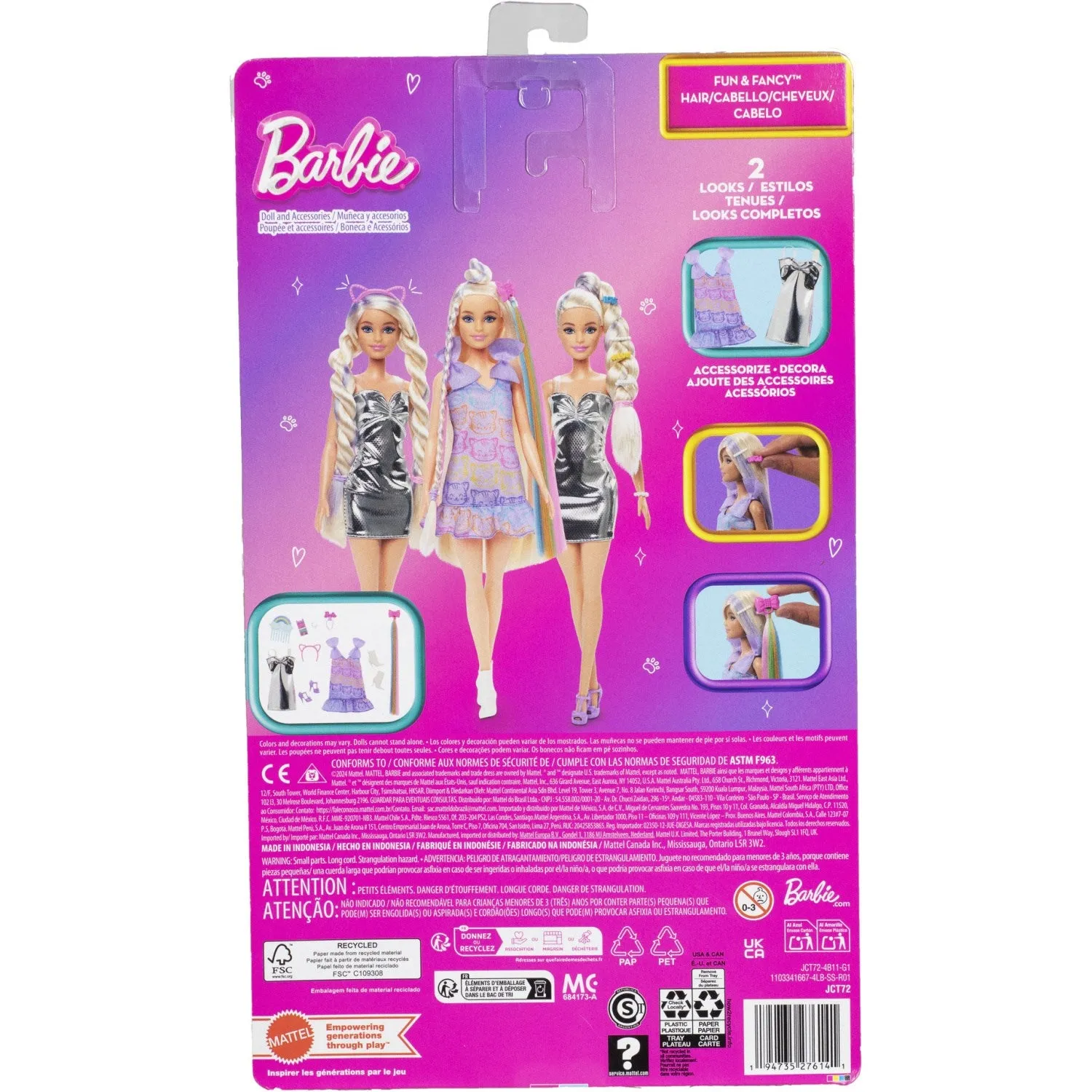 Barbie® Hair Play Blonde