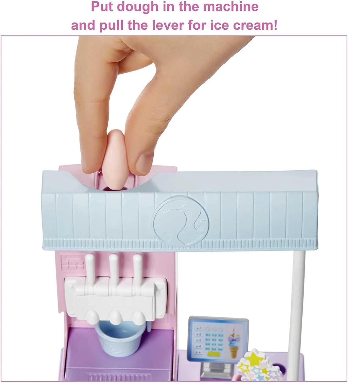 Barbie Ice Cream Shop Playset