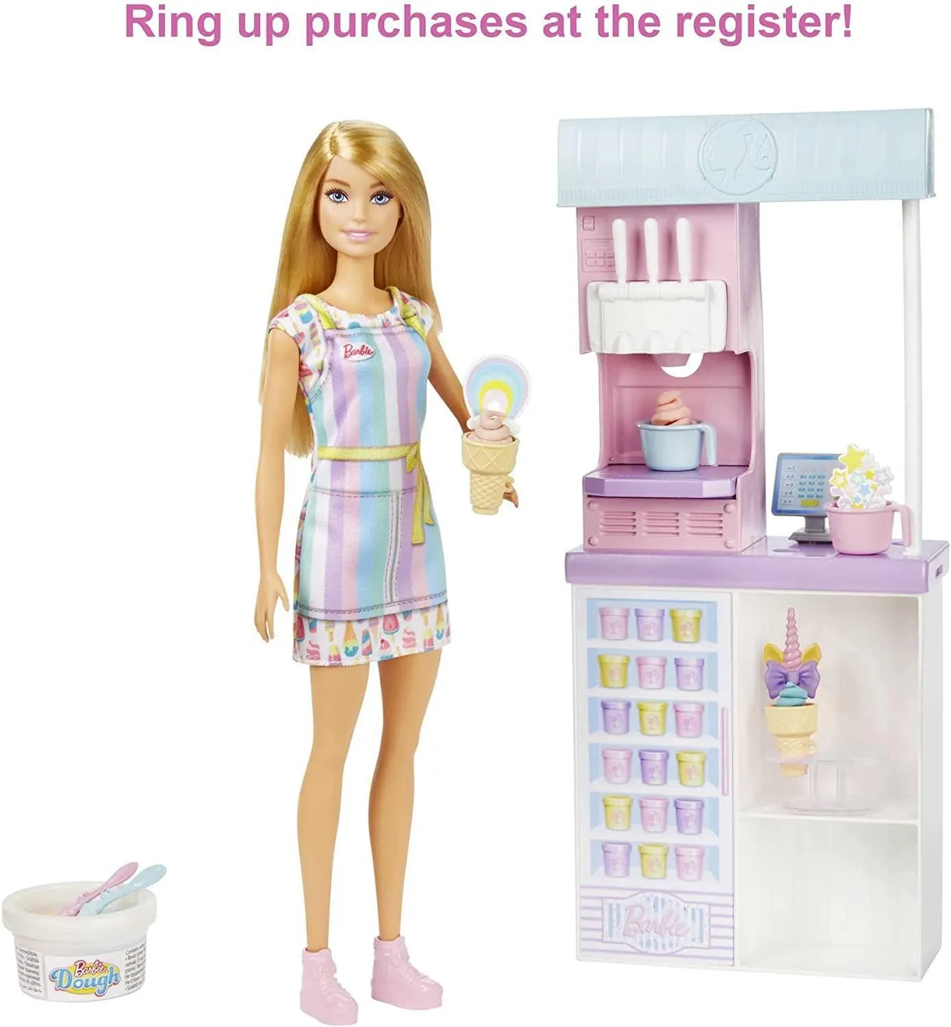 Barbie Ice Cream Shop Playset