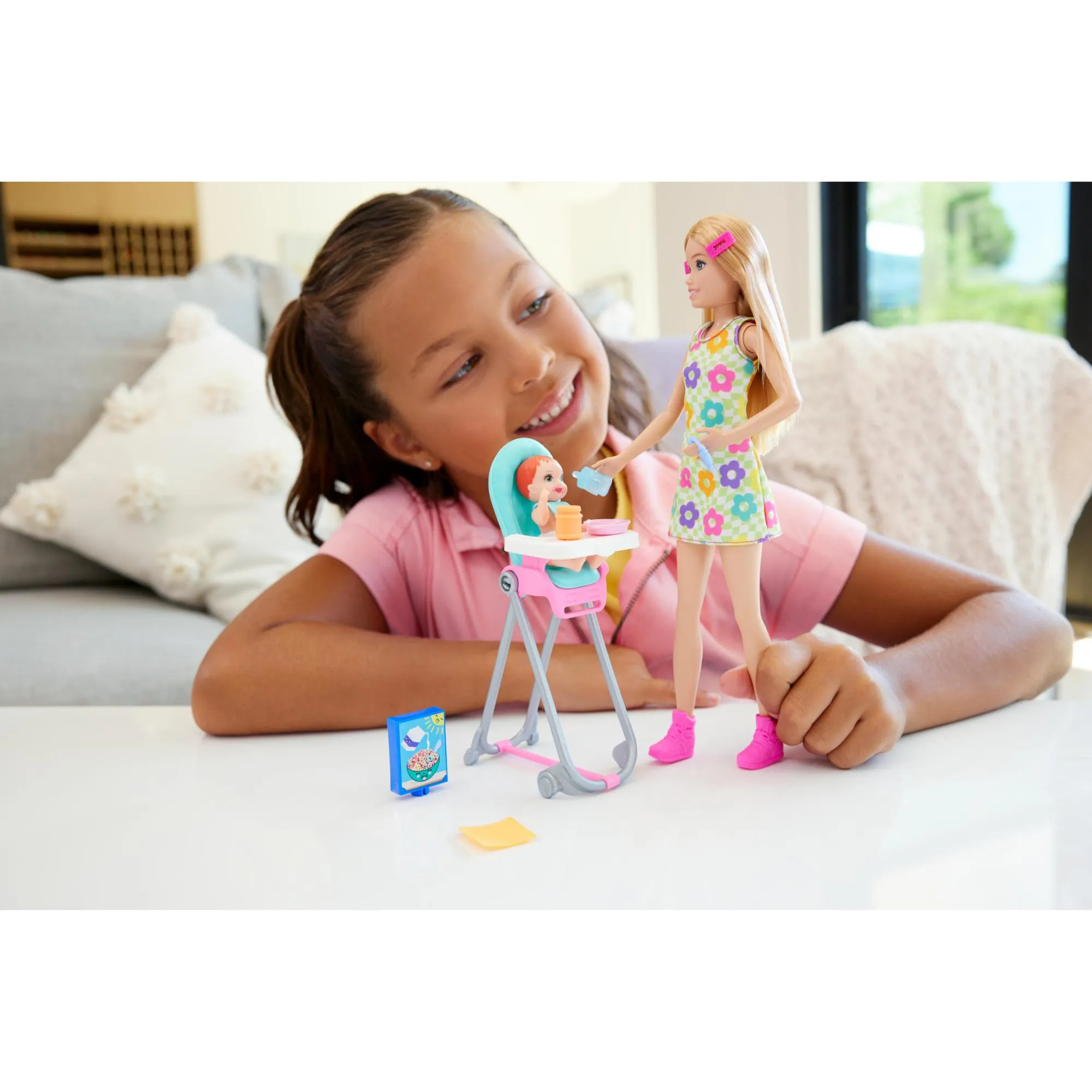 Barbie Skipper Babysitters Inc Doll & Playset Blonde