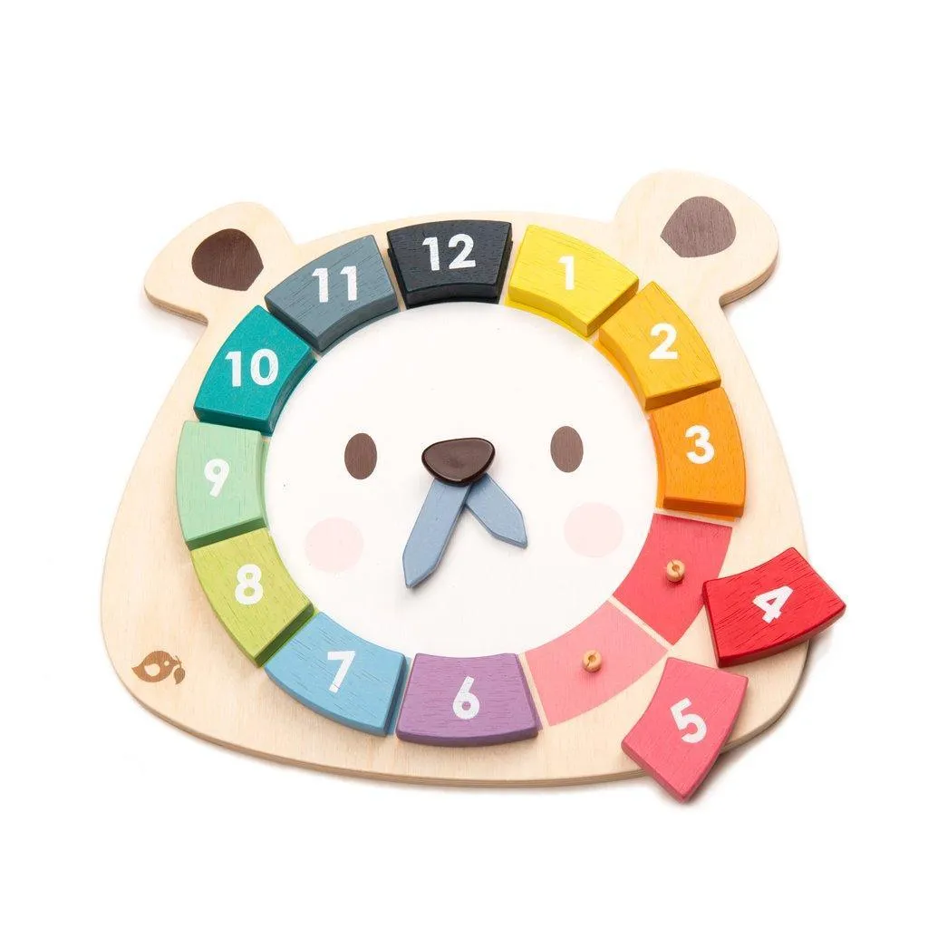 Bear Colours Clock