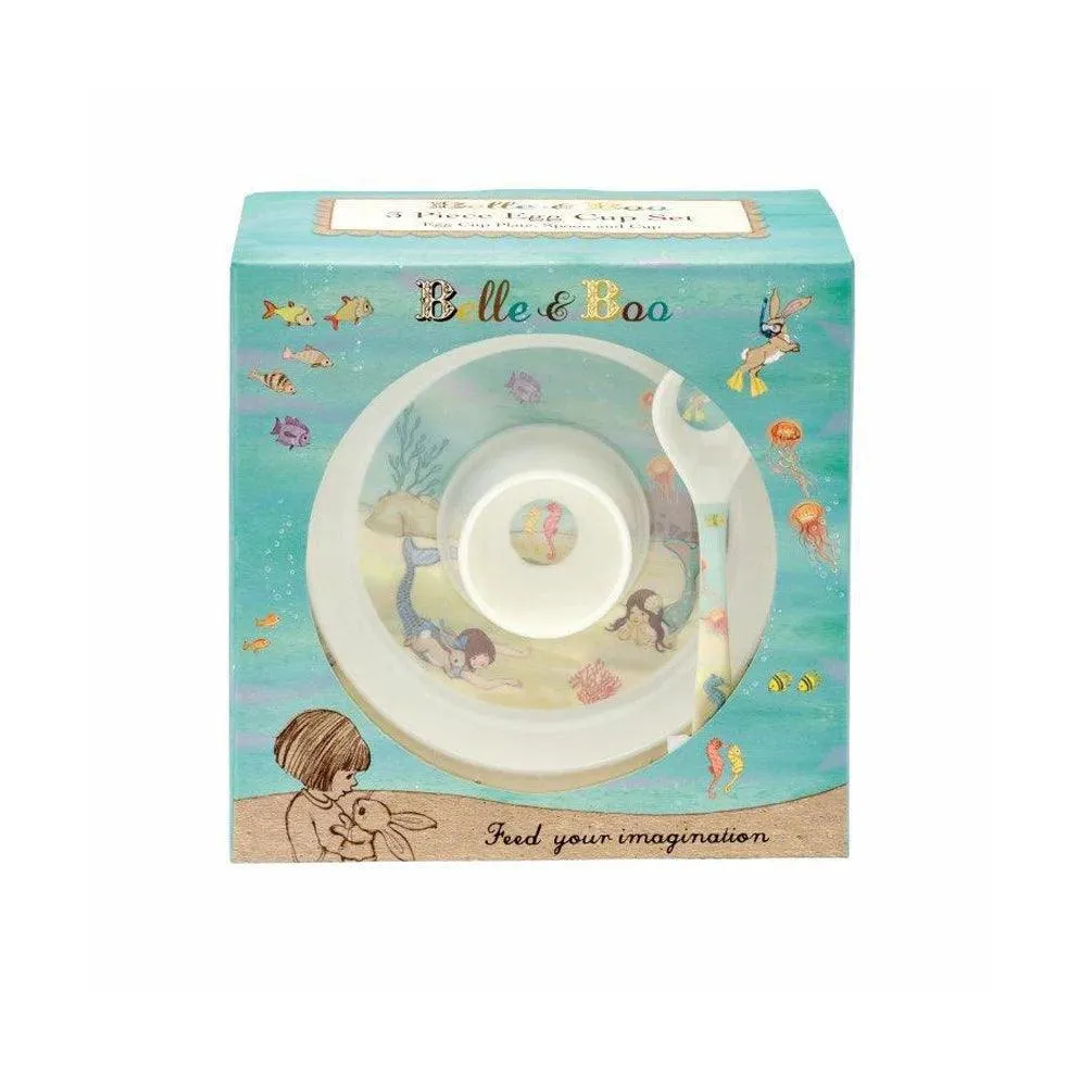 Belle and Boo Mermaid Egg Cup Set: SOLD OUT
