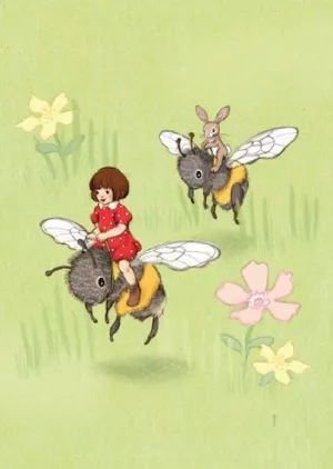 Belle and Boo Post Cards: Bee Adventure