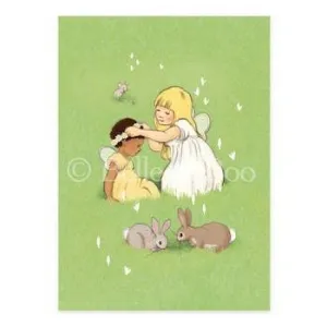 Belle and Boo Post Cards: Daisy Chain Friends