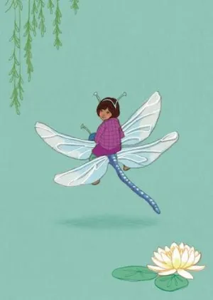Belle and Boo Post Cards: Dragonfly