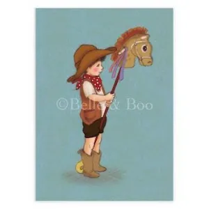 Belle and Boo Post Cards: Horse