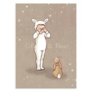 Belle and Boo Post Cards: Little Lamb