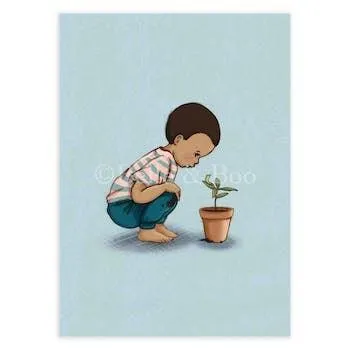 Belle and Boo Post Cards: Plant a Seed