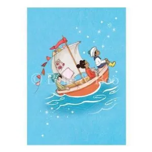 Belle and Boo Post Cards: Sailing