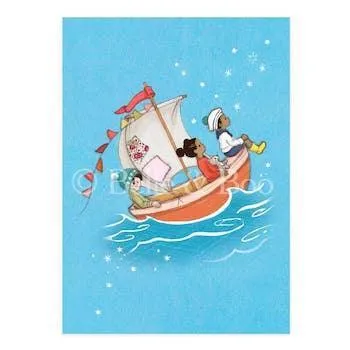 Belle and Boo Post Cards: Sailing