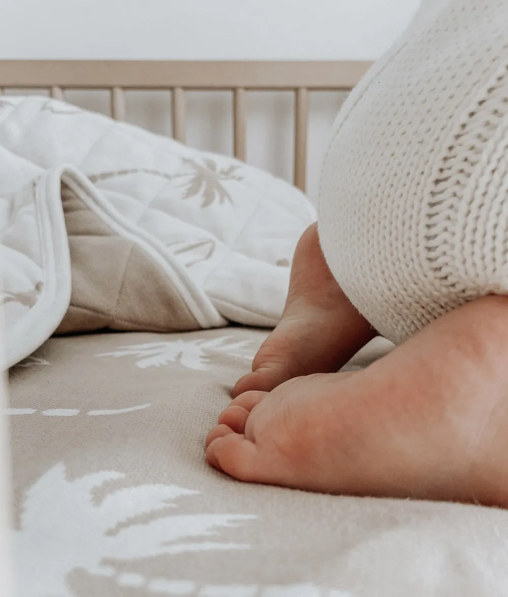 Bengali Fitted Sheet | Cot | Natural Surfing Palm