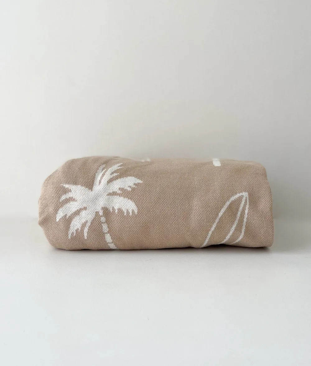Bengali Fitted Sheet | Cot | Natural Surfing Palm