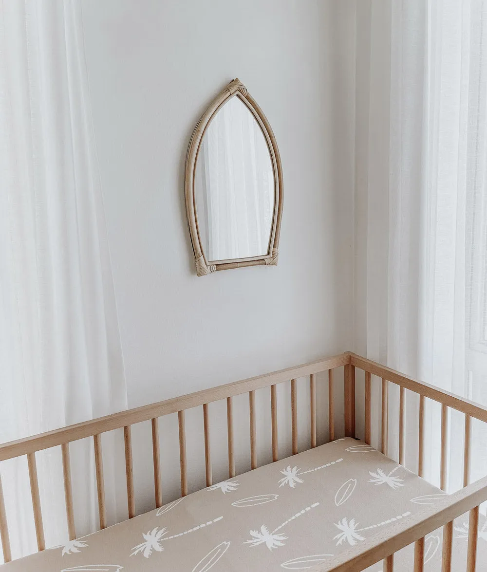 Bengali Fitted Sheet | Cot | Natural Surfing Palm
