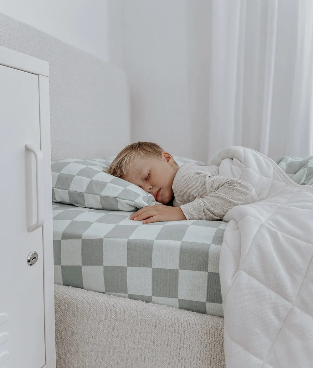 Bengali Pillowcase | Sage Gingham
