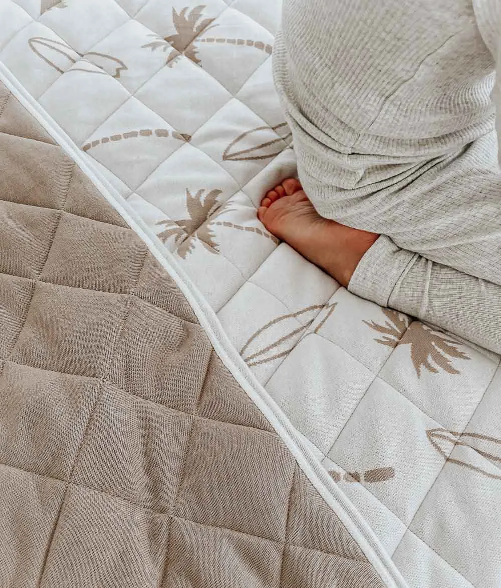 Bengali Quilt | Cot | Natural Surfing Palm