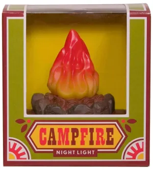 Bonfire Campfire Tap-On Night Light LOW STOCK