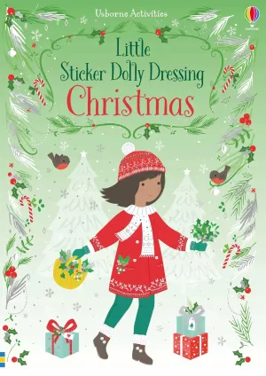 Christmas Sticker Book Dolly Dress Up
