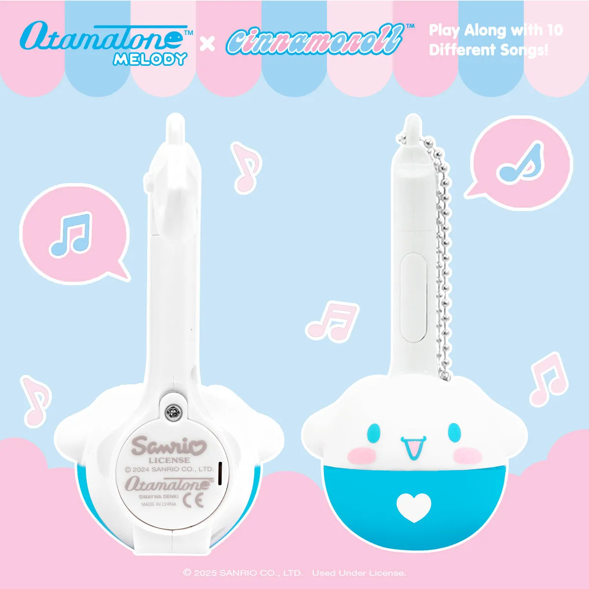 Cinnamoroll Mini Otamatone Melody Charm SANRIO