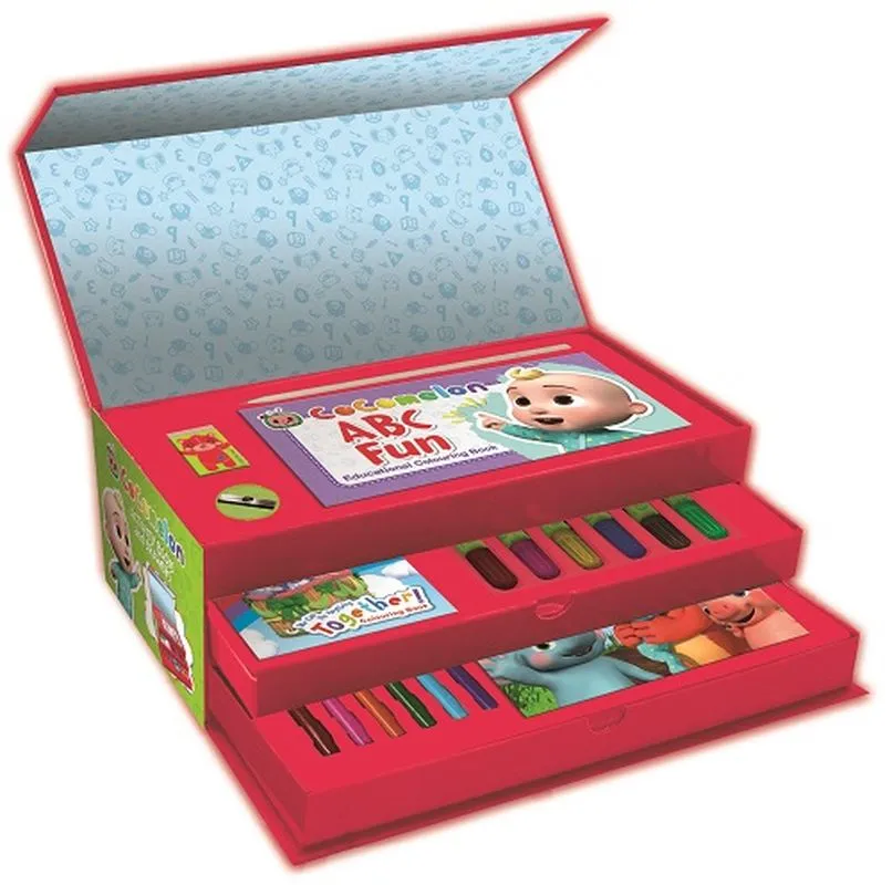 Cocomelon Activity Books And Drawers