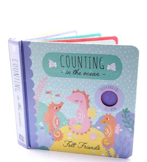 Counting In The Ocean Felt Friends Book
