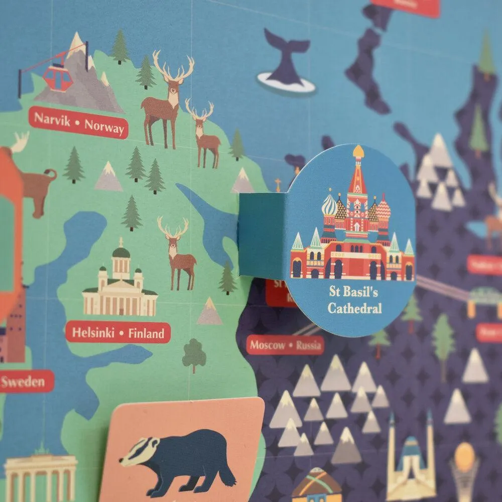 Create Your Own Giant World Map LAST ONE