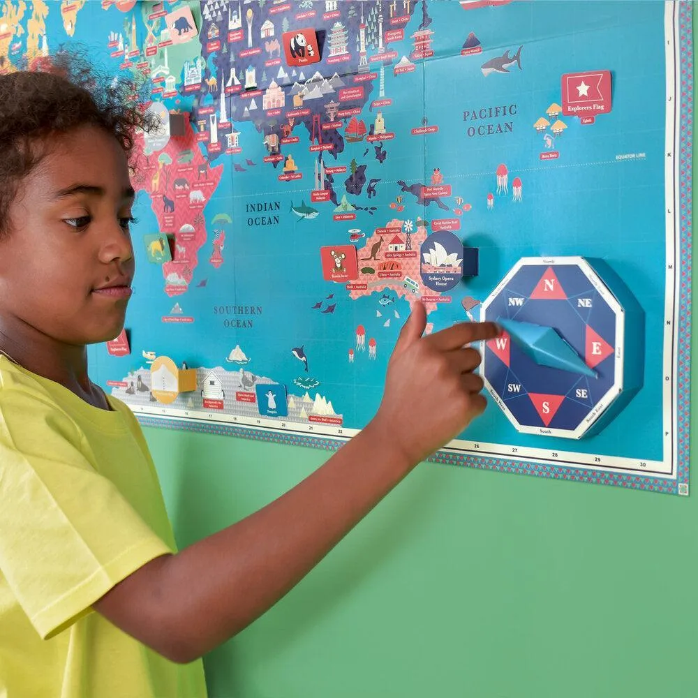 Create Your Own Giant World Map LAST ONE