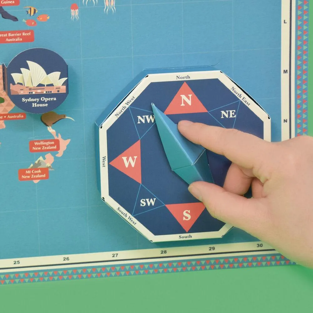 Create Your Own Giant World Map LAST ONE