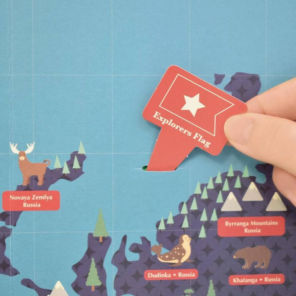 Create Your Own Giant World Map LAST ONE