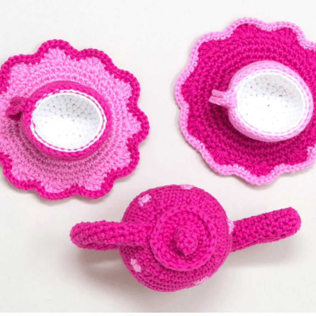 Crochet Tea Set