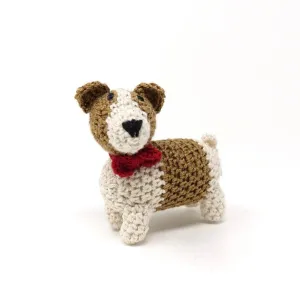 Crochet Terrier Dog Ornament