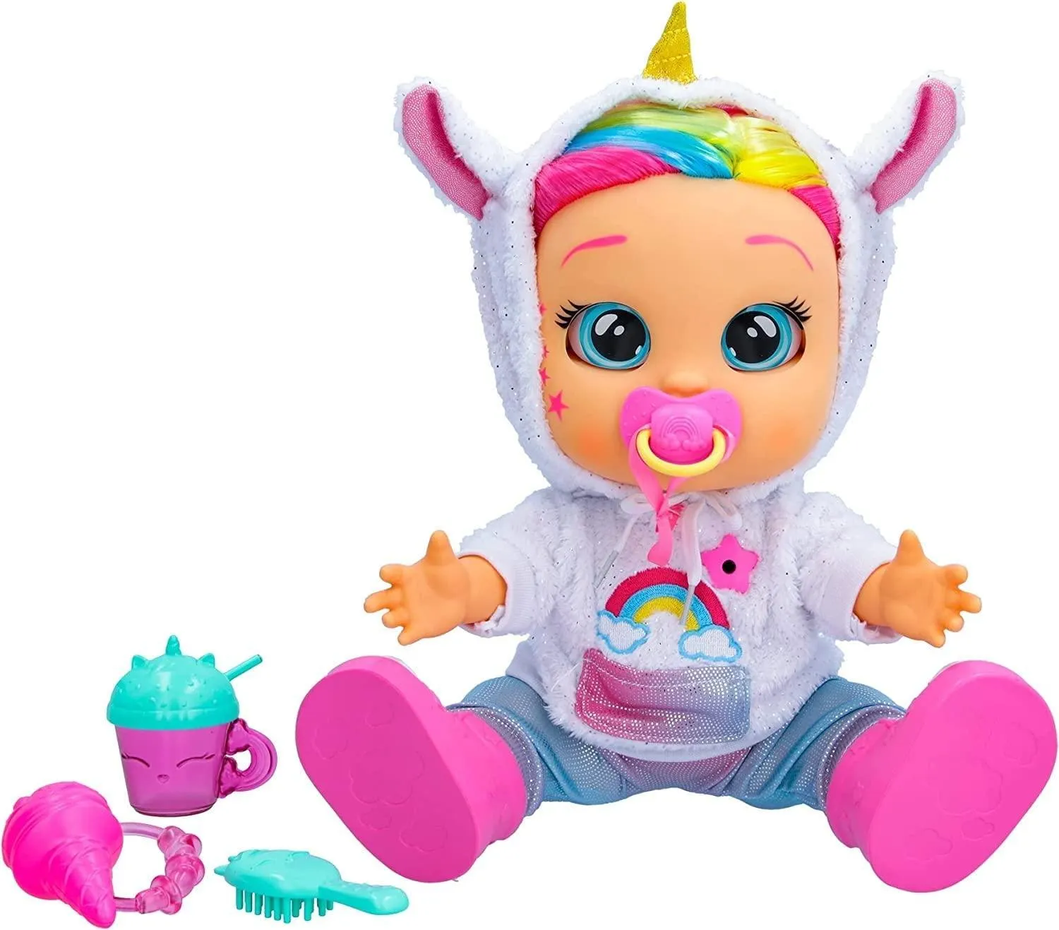 CRY BABIES First Emotions Dreamy Interactive Baby Doll