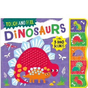 Dinosaurs Touch And Feel Board Book With Sounds
