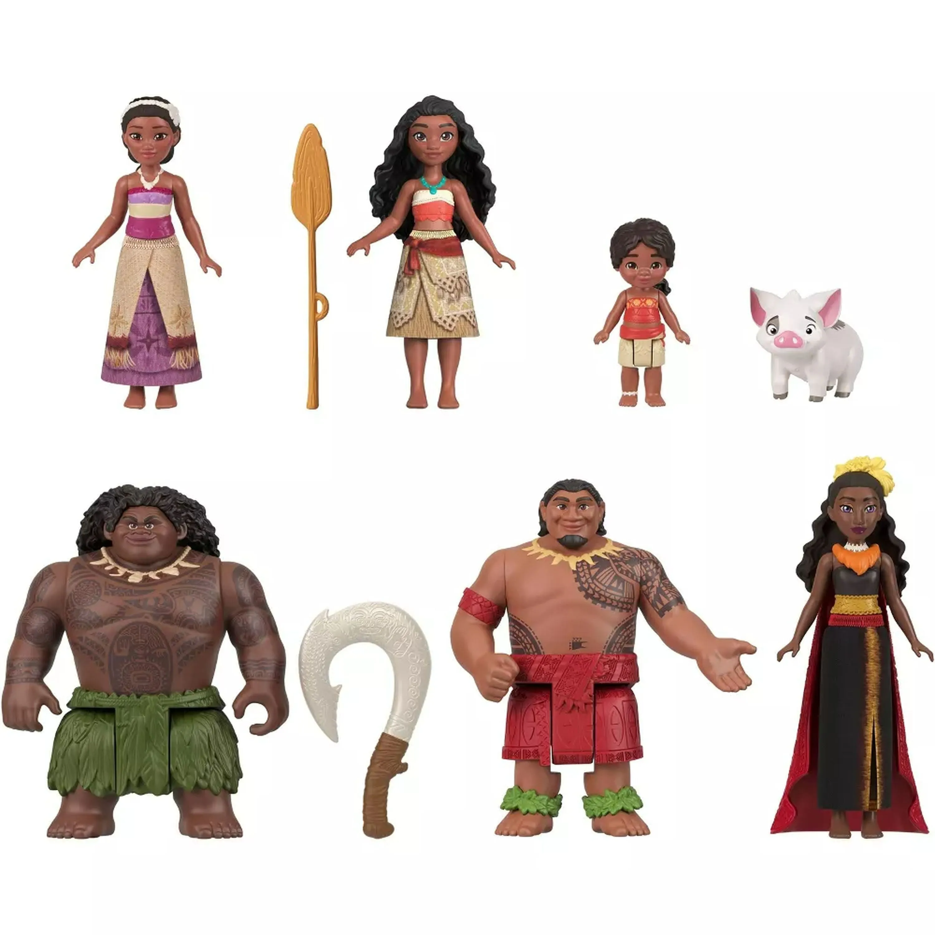 Disney Moana Small Doll Adventure 7 Piece Set