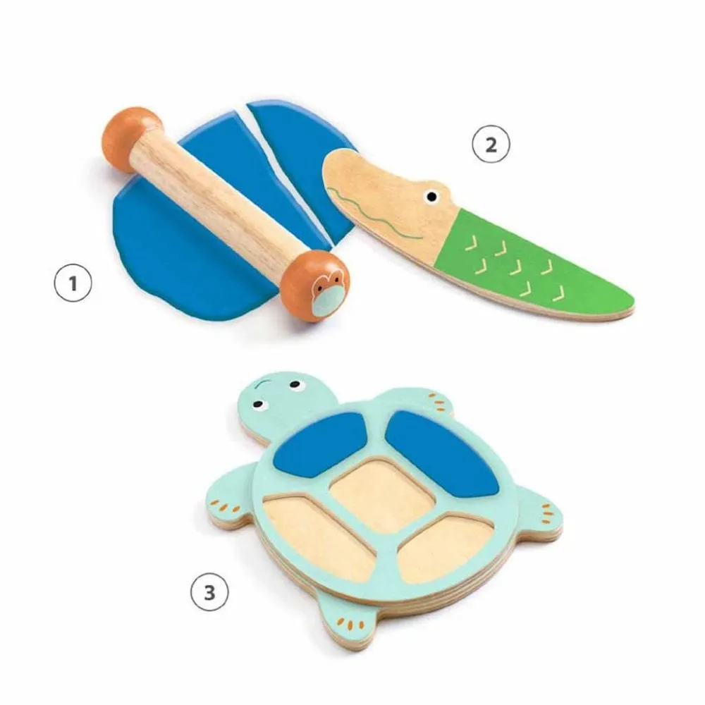 Djeco: Play Dough Cutting Set