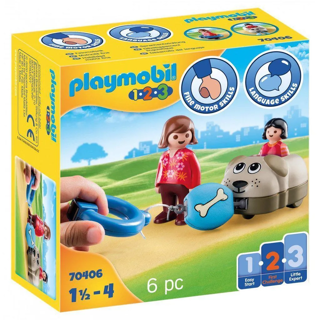 Dog Train Car Play Set