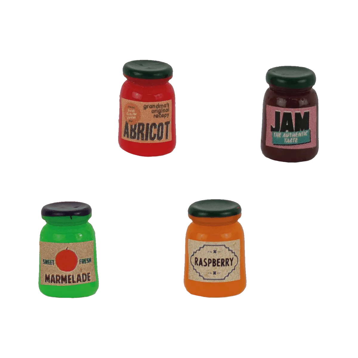 Doll House Miniatures Jam Jars