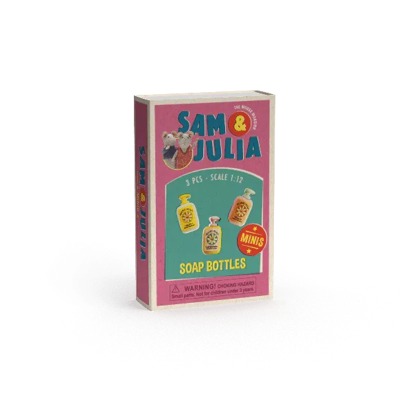 Doll House Miniatures Soap Bottles