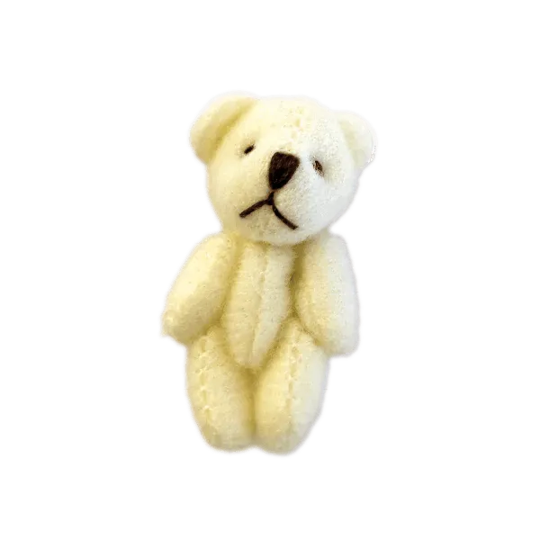 Doll House Miniatures Teddy Bear: BACK SOON